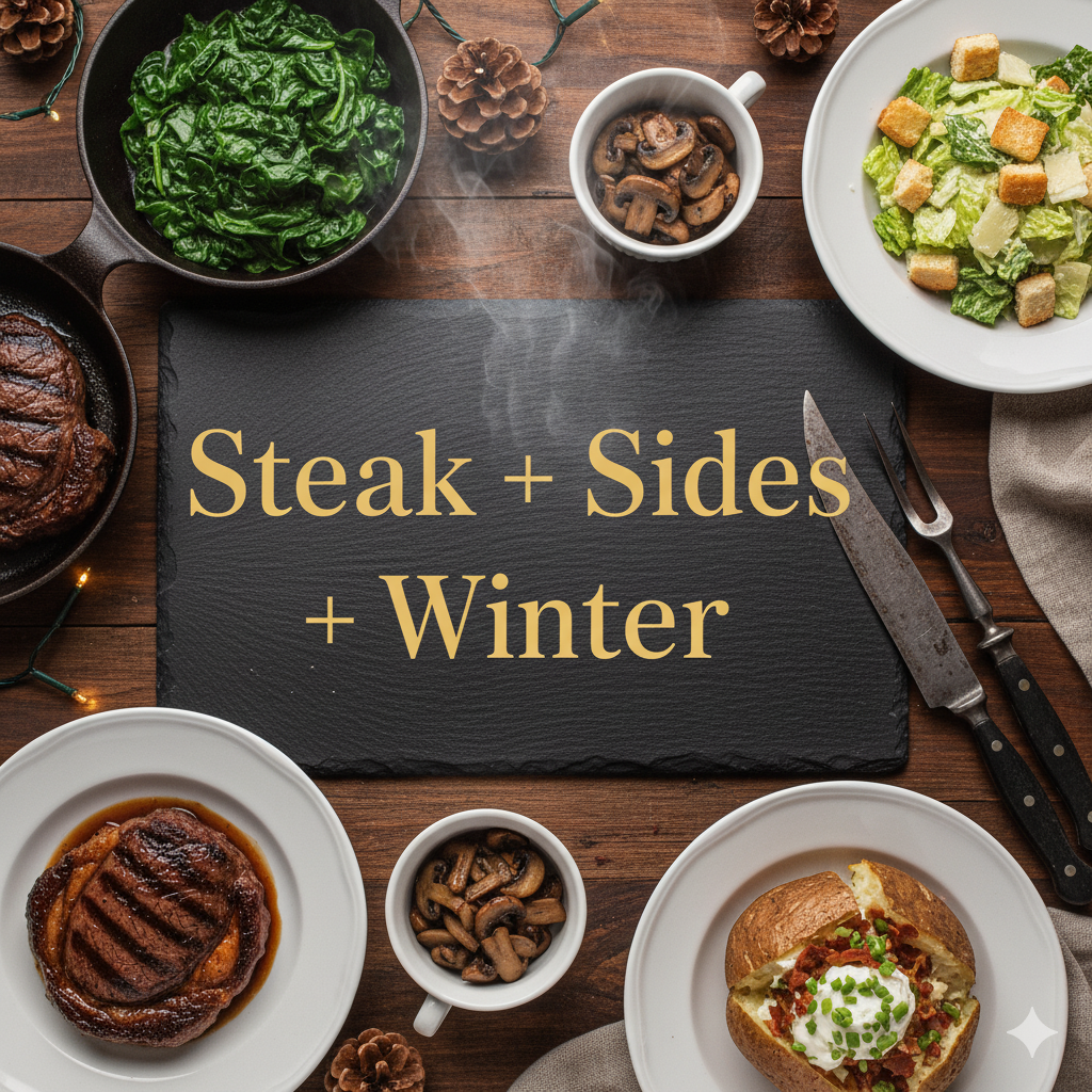 Steak + Sides + Winter