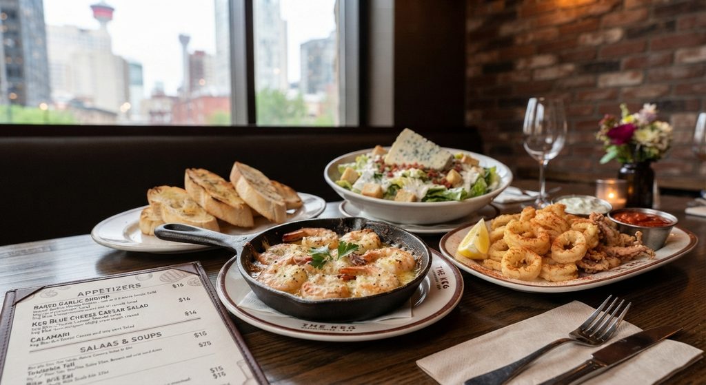 Appetizers and Starters at The Keg Calgary 4th Avenue