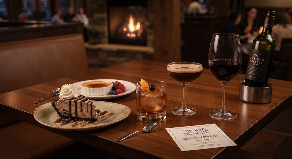 The Keg Edmonton South dessert