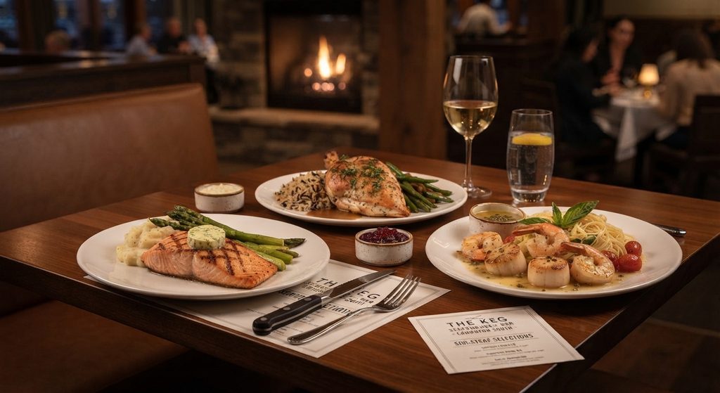 The Keg Edmonton South menu