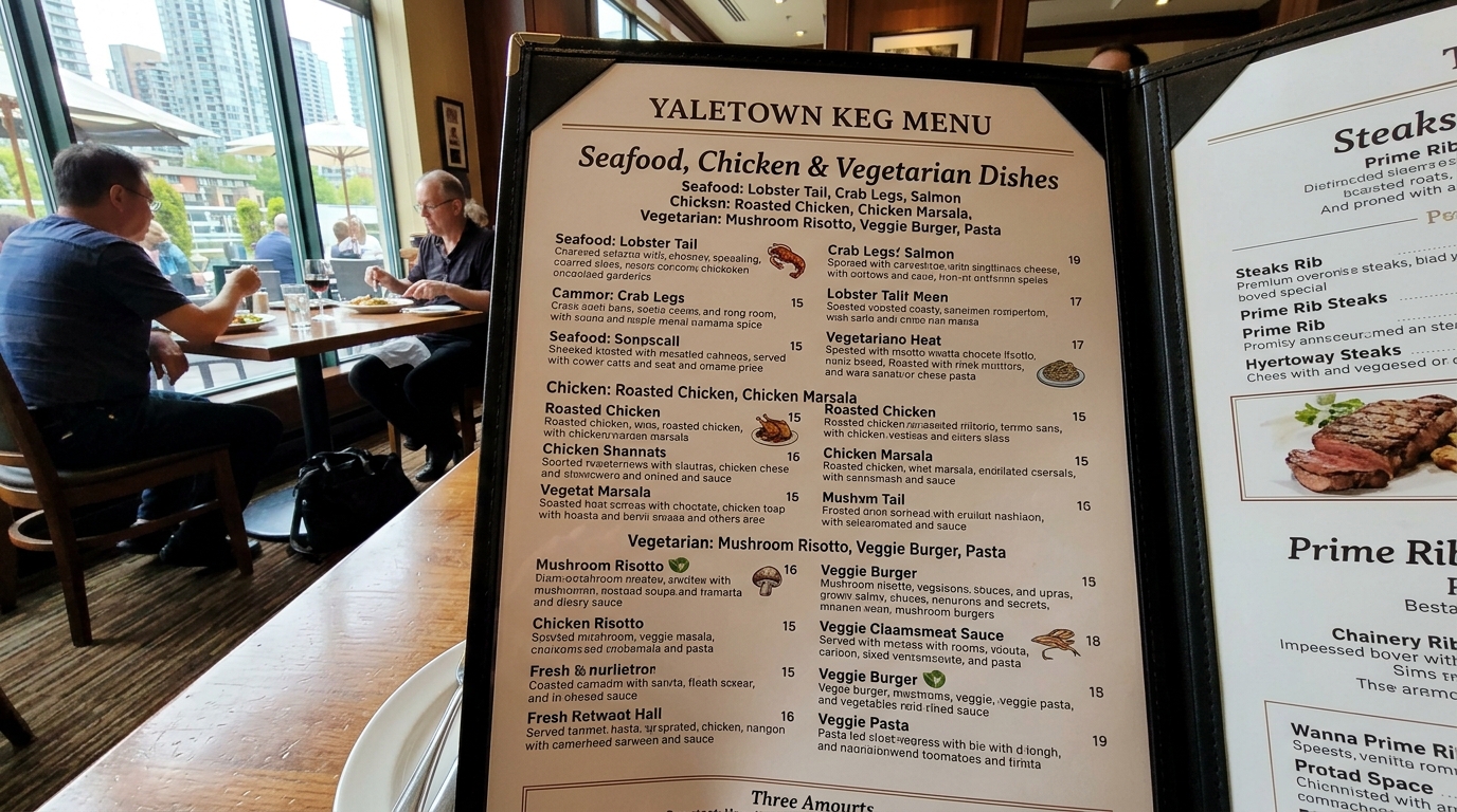 
Seafood-Chicken-Vegetarian