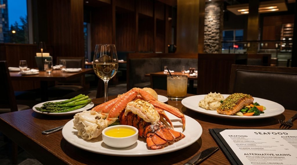 the keg Alberni seafood
